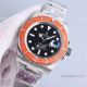 Clean Factory Swiss 3135 Replica Rolex Submariner Orange Bezel Watch 40mm for Men (2)_th.jpg